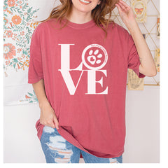TLC LOVE Dog Rescue Vintage Soft Unisex T-shirt 