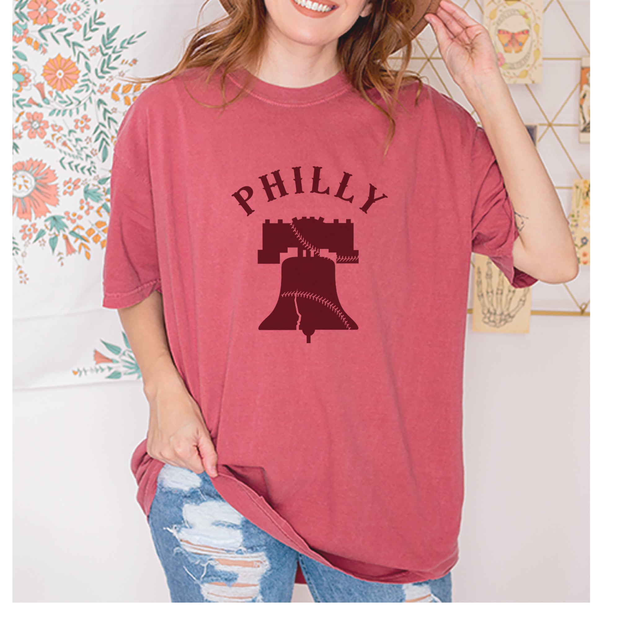 Philly Cracked Liberty Bell Vintage Soft Unisex T-shirt 