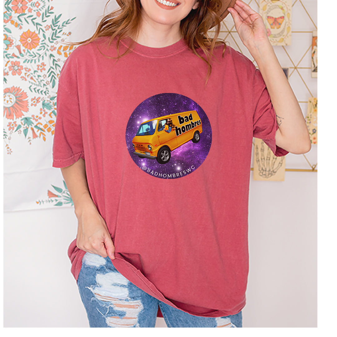Bad Hombres Space West Chester Band Vintage Soft Unisex T-shirt 