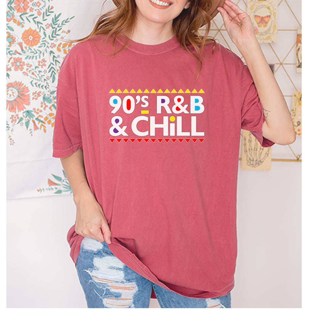 90s R&B and Chill Retro Throwback Vintage Soft Unisex T-shirt 
