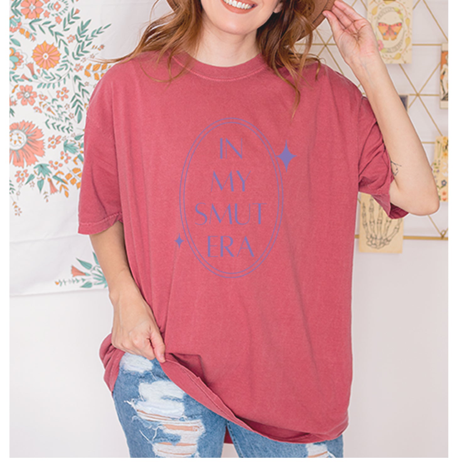 In My Smut Era Romantasy Vintage Soft Unisex T-shirt 