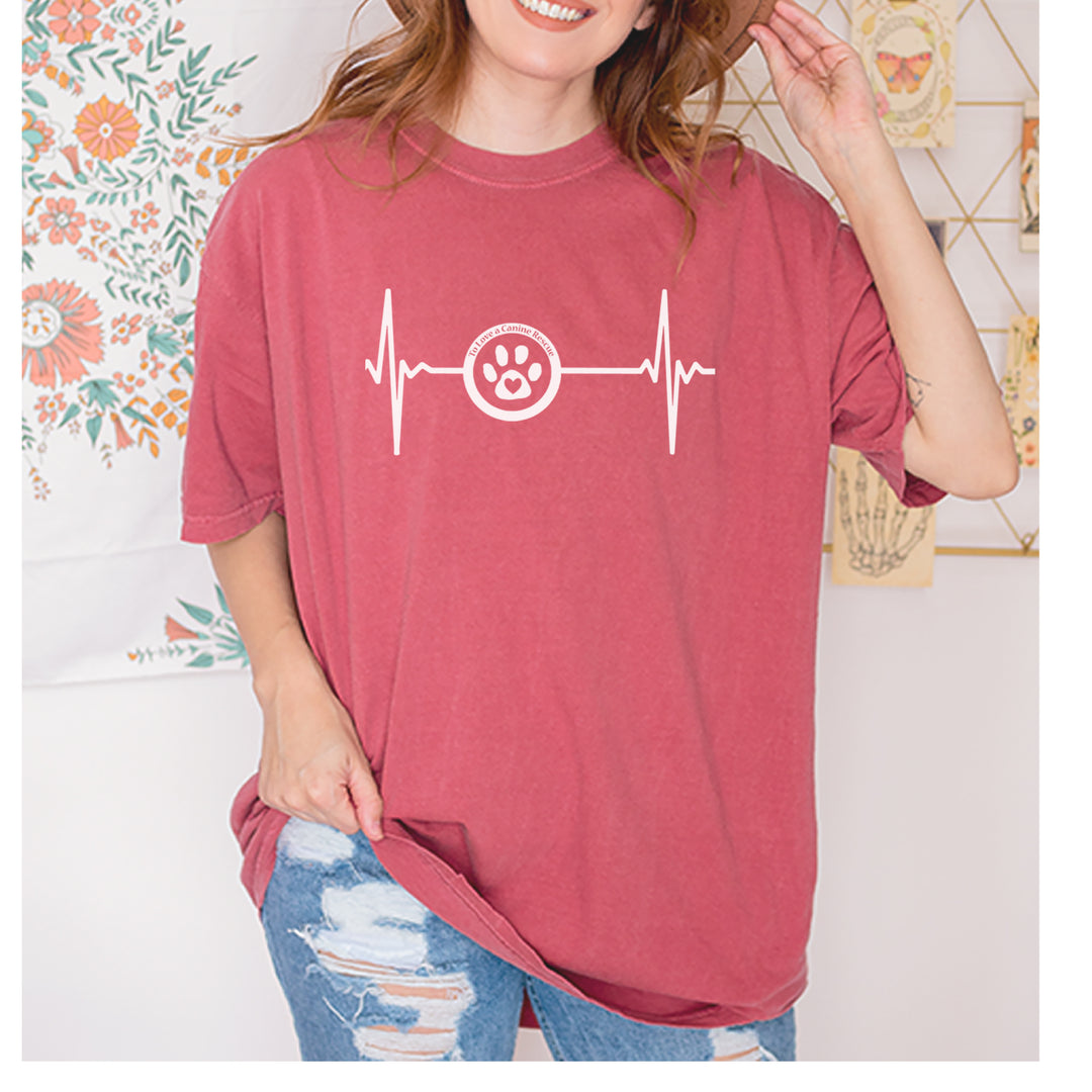 TLC Rescue Heartbeat Vintage Soft Unisex T-shirt 