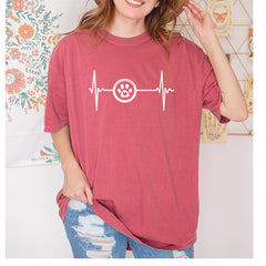 TLC Rescue Heartbeat Vintage Soft Unisex T-shirt 