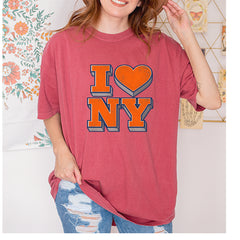 New York City Pride Heart Vintage Soft Unisex T-shirt 