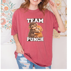 Team Punch Panchi-kun Monkey Vintage Soft Unisex T-shirt 
