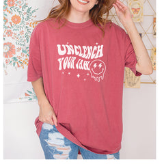 Unclench Your Jaw Festival Rave EDM Vintage Soft Unisex T-shirt