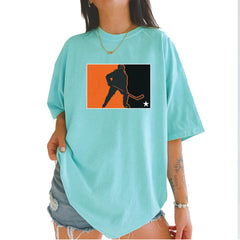 Hockey Enforcer Retro Vintage Vintage Soft Unisex T-shirt Chalky Mint