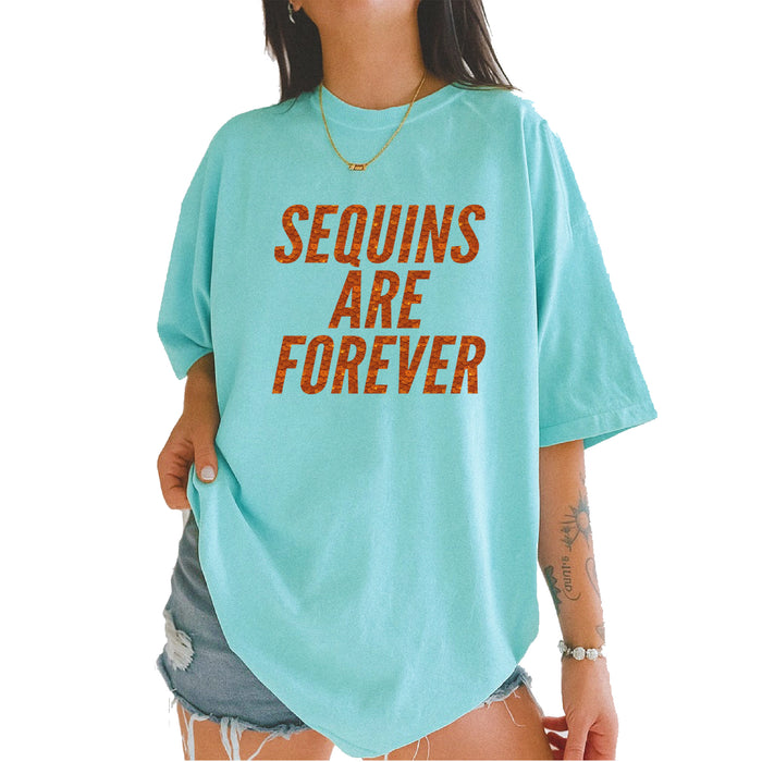 Sequins Are Forever Retro Glam Vintage Soft Unisex T-shirt