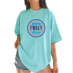Philly Pride Liberty Bell Vintage Soft Unisex T-shirt Chalky Mint