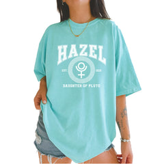 Hazel Daughter of Pluto Roman Gold Vintage Soft Unisex T-shirt Chalky Mint