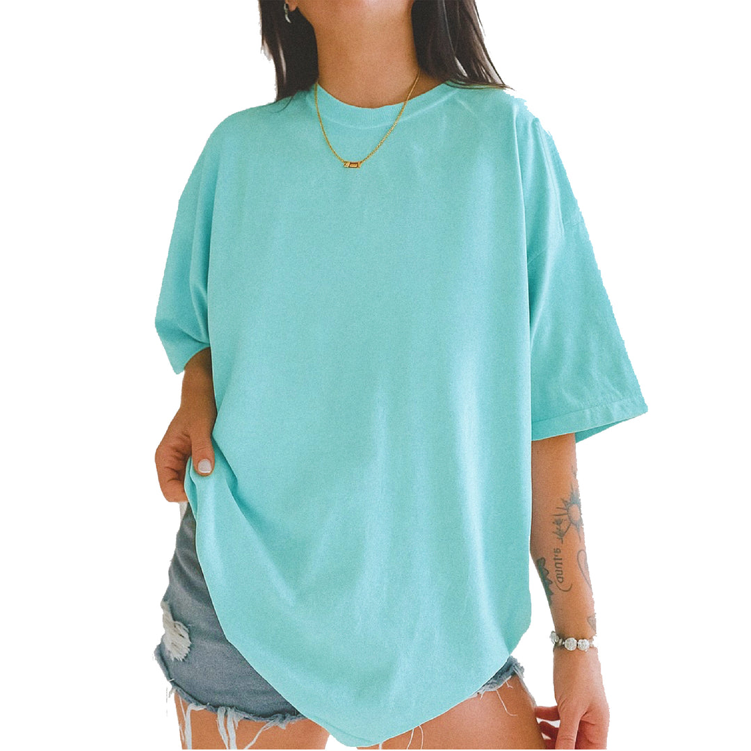 Basics - Pure &amp; Simple Blank Apparel Vintage Soft Unisex T-shirt Chalky Mint