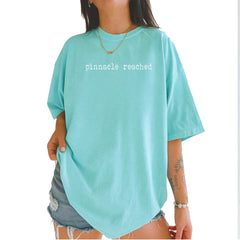 Pinnacle Reached Romance Vintage Soft Unisex T-shirt Chalky Mint
