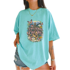 I Will Always Love You Dolly Vintage Soft Unisex T-shirt Chalky Mint