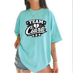 Team Ciara Scamanda Broken Heart Vintage Soft Unisex T-shirt Chalky Mint