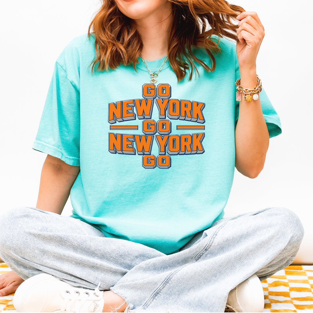 Go New York Go Basketball Vintage Soft Unisex T-shirt 