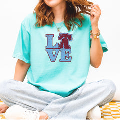 Love Philly Liberty Bell Vintage Soft Unisex T-shirt 