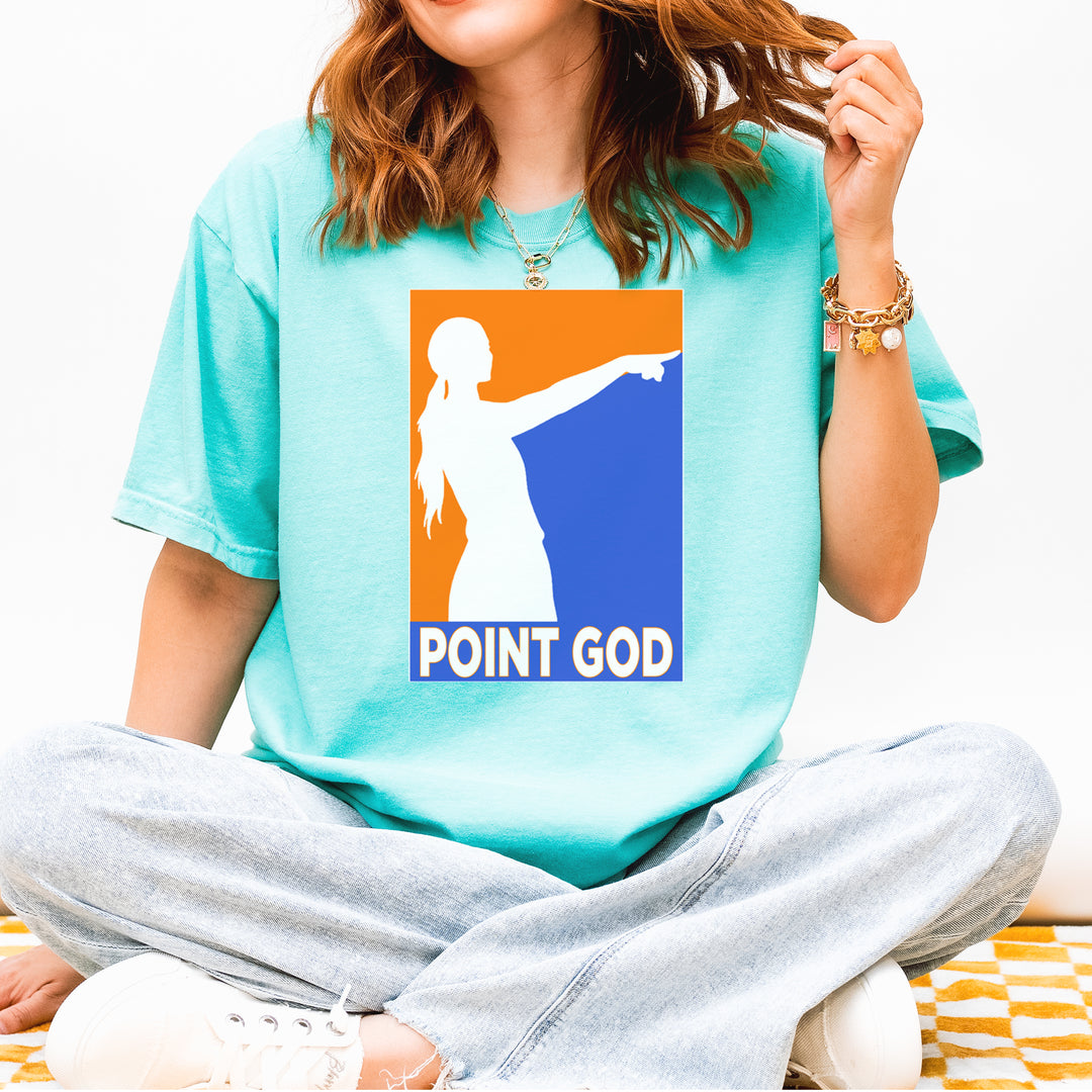 Point God Cunningham Basketball Pointing Meme  Vintage Soft Unisex T-shirt 