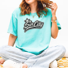 Sin City Vegas Retro Vintage Vintage Soft Unisex T-shirt 