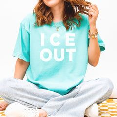 Ice Out Protest Vintage Soft Unisex T-shirt 