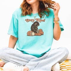 Punch Stay Kind Macaque Vintage Soft Unisex T-shirt 