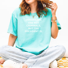 Immigrants Are Not Criminals Vintage Soft Unisex T-shirt 