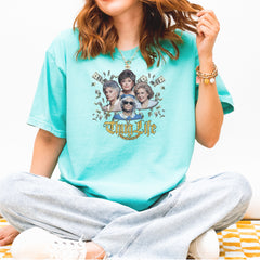 Golden Chain Thug Life Girls Vintage Soft Unisex T-shirt 