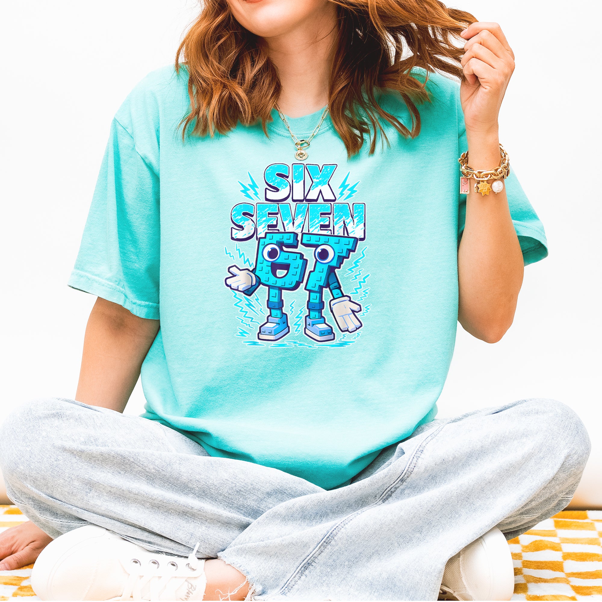 67 Brainrot Meme Slang Vintage Soft Unisex T-shirt 