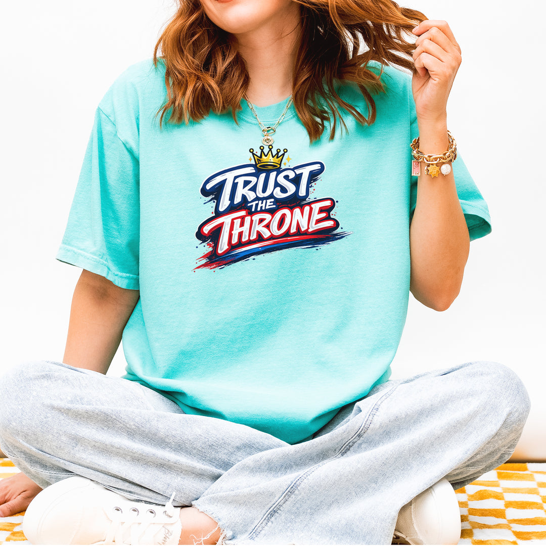 Trust The Throne Crown Philly Hoops Vintage Soft Unisex T-shirt 
