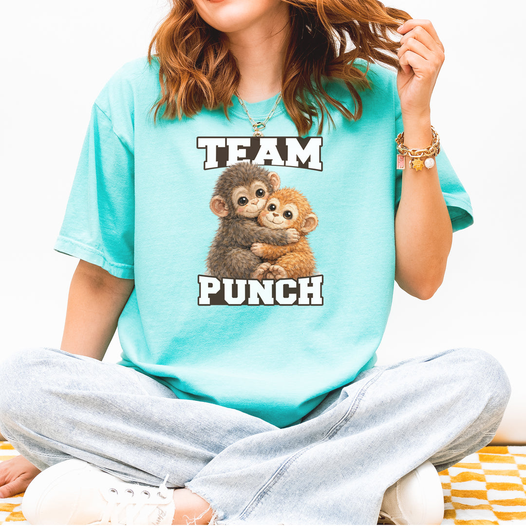 Team Punch Panchi-kun Monkey Vintage Soft Unisex T-shirt 