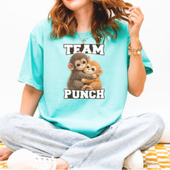Team Punch Panchi-kun Monkey Vintage Soft Unisex T-shirt 