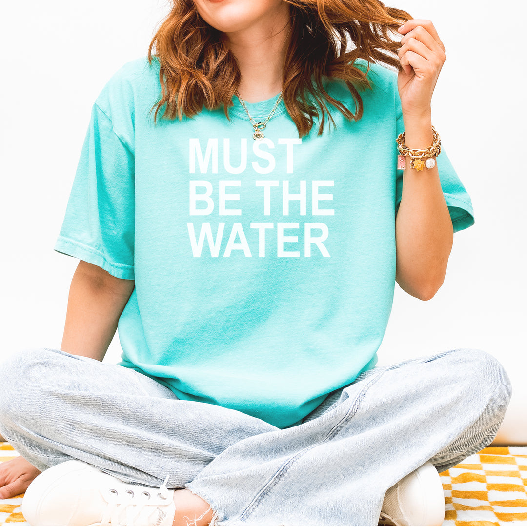 Must Be The Water Funny Racing Meme Vintage Soft Unisex T-shirt 