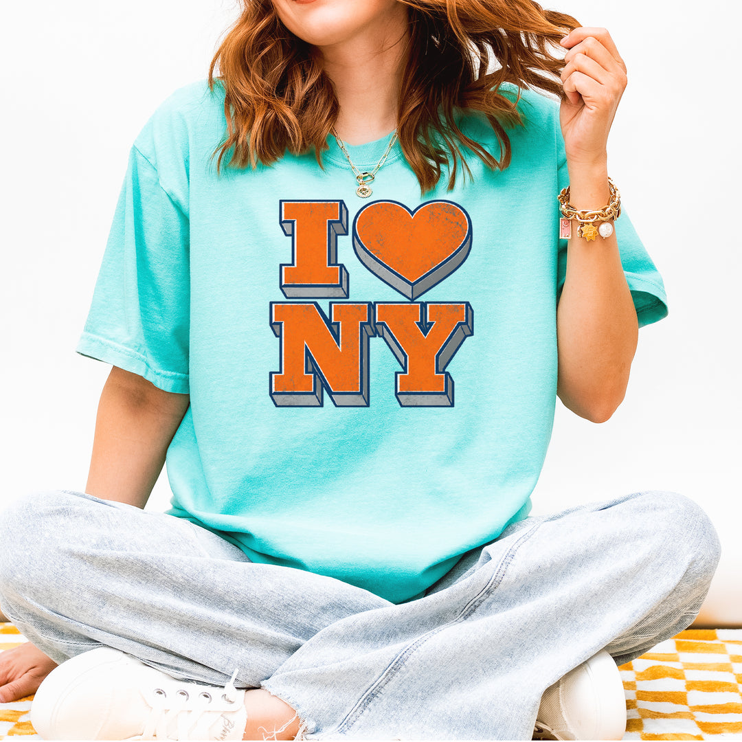 New York City Pride Heart Vintage Soft Unisex T-shirt 