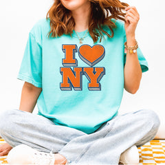 New York City Pride Heart Vintage Soft Unisex T-shirt 