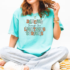 Dancing Through The Lightning Strikes Vintage Soft Unisex T-shirt