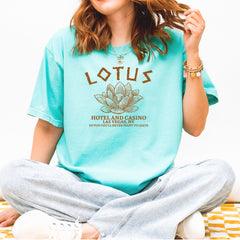 Lotus Hotel and Casino Vintage Soft Unisex T-shirt 