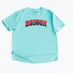 Boston City Pride Skyline Vintage Soft Unisex T-shirt 