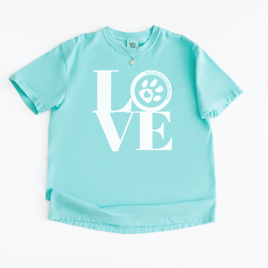 TLC LOVE Dog Rescue Vintage Soft Unisex T-shirt 