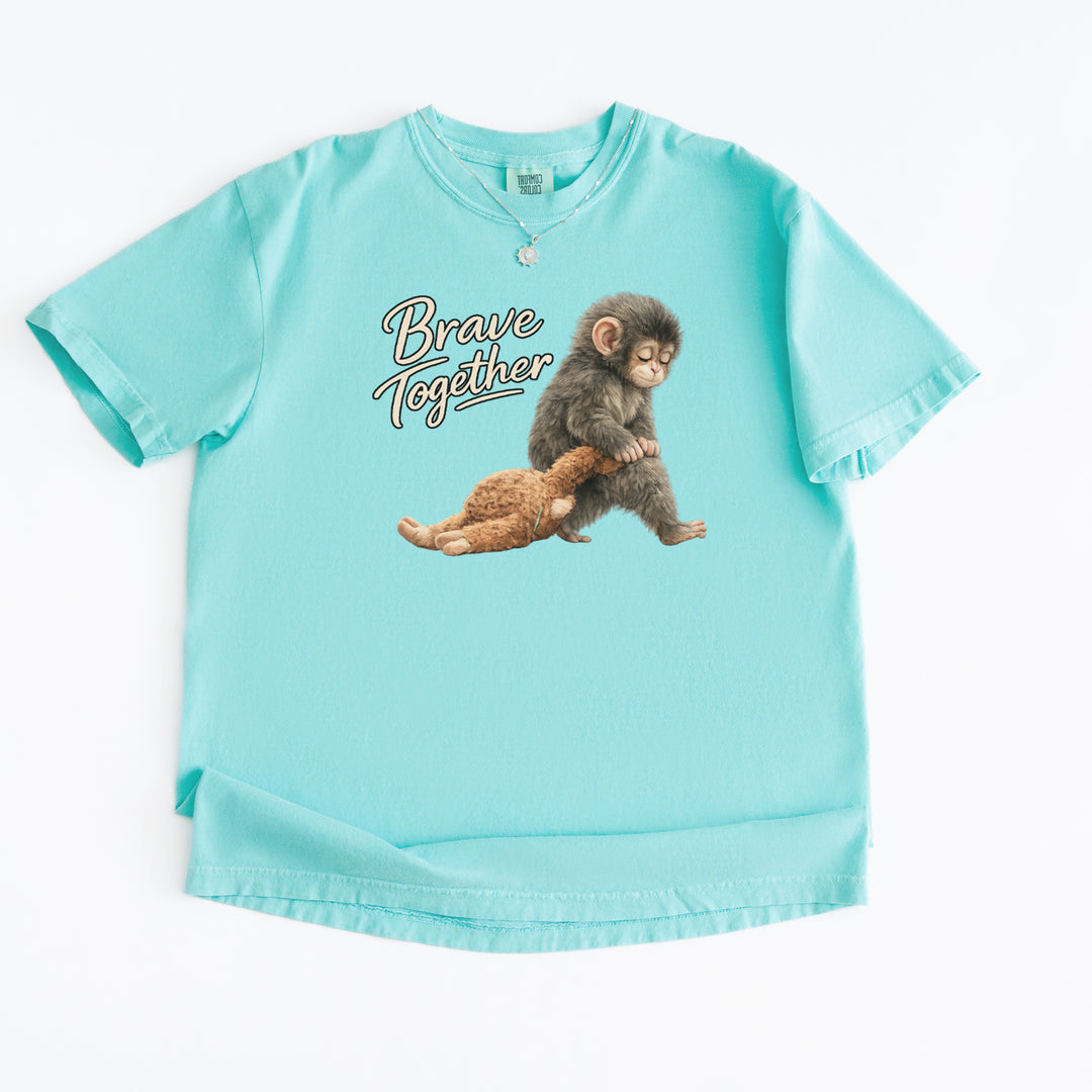 Punch Brave Together Stuffed Animal Vintage Soft Unisex T-shirt 