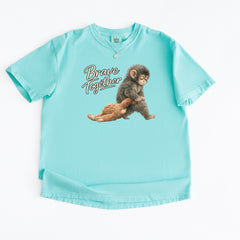 Punch Brave Together Stuffed Animal Vintage Soft Unisex T-shirt 