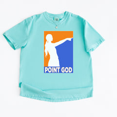 Point God Cunningham Basketball Pointing Meme  Vintage Soft Unisex T-shirt 