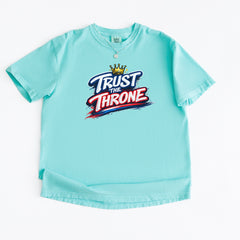 Trust The Throne Crown Philly Hoops Vintage Soft Unisex T-shirt 