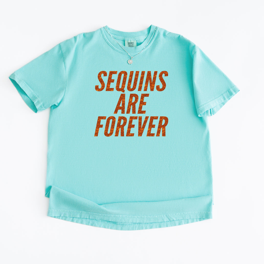 Sequins Are Forever Retro Glam Vintage Soft Unisex T-shirt 
