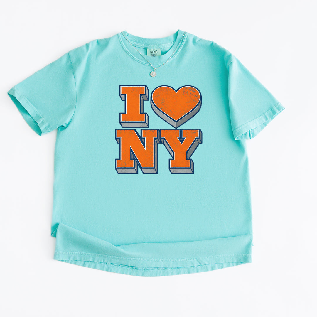 New York City Pride Heart Vintage Soft Unisex T-shirt 