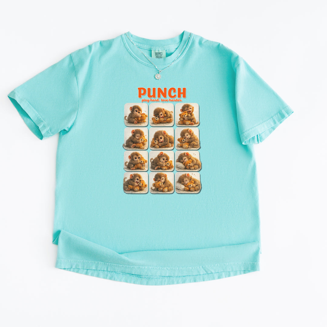 Punch Play Hard Love Harder Vintage Soft Unisex T-shirt 
