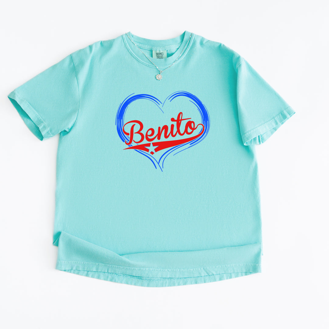 Benito Heart Puerto Rico Vintage Soft Unisex T-shirt 