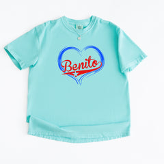 Benito Heart Puerto Rico Vintage Soft Unisex T-shirt 