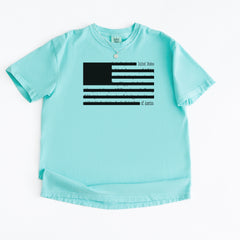 Redacted American Flag Vintage Soft Unisex T-shirt 