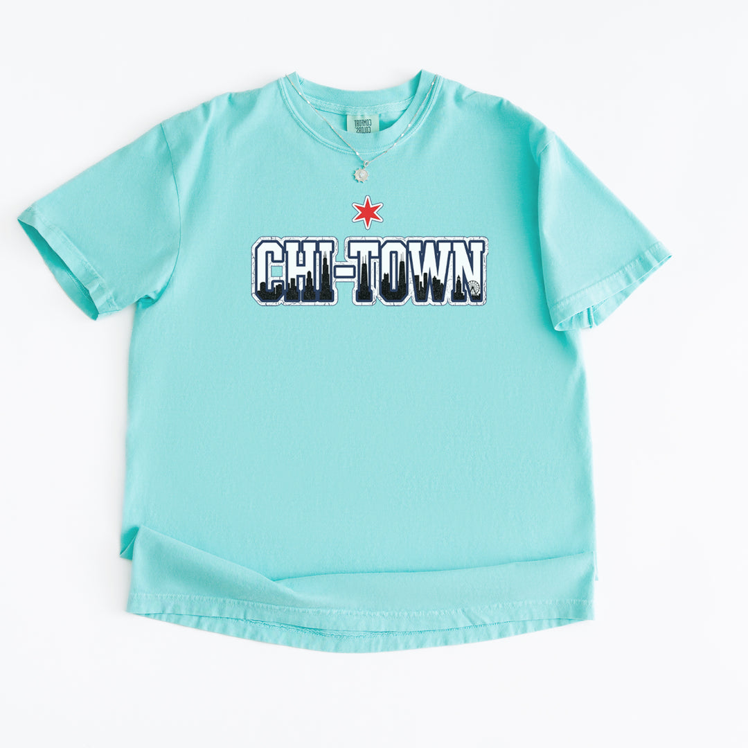 Chicago Chi-Town City Pride Vintage Soft Unisex T-shirt 