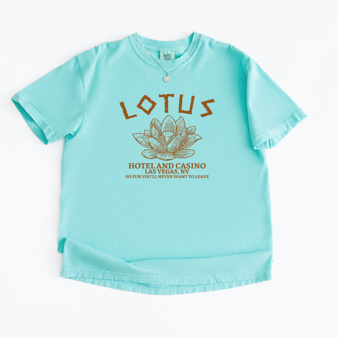 Lotus Hotel and Casino Vintage Soft Unisex T-shirt 