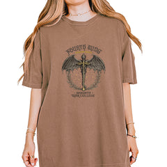 Fourth Wing Dragon Rider Vintage Basgiath War College Vintage Soft Unisex T-shirt Espresso
